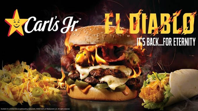 Carl's Jr. Debuts New El Diablo Items And Brings Back El Diablo Burger