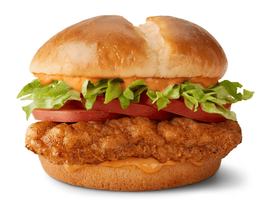 McDonalds Spicy Deluxe McCrispy Pic