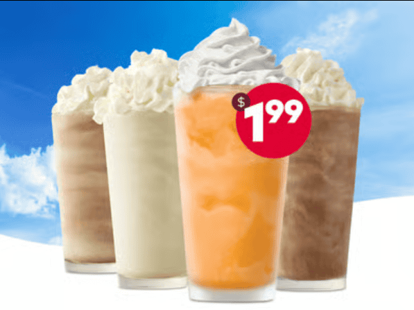 Arby's Orange Cream Shake