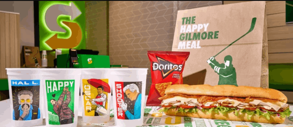Subway Happy Gilmore Meal Picture