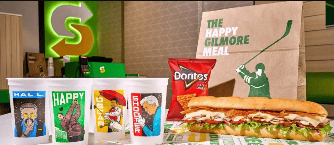 Subway Happy Gilmore Meal Picture