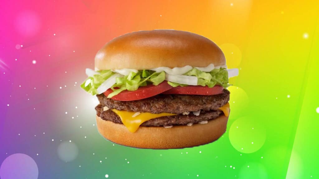 McDonalds Daily Double Burger