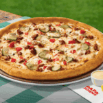 Papa Johns Cheesy Burger Pizza