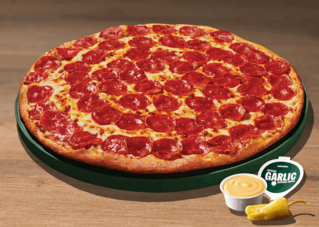 Papa Johns Shaq-a-Roni Pizza