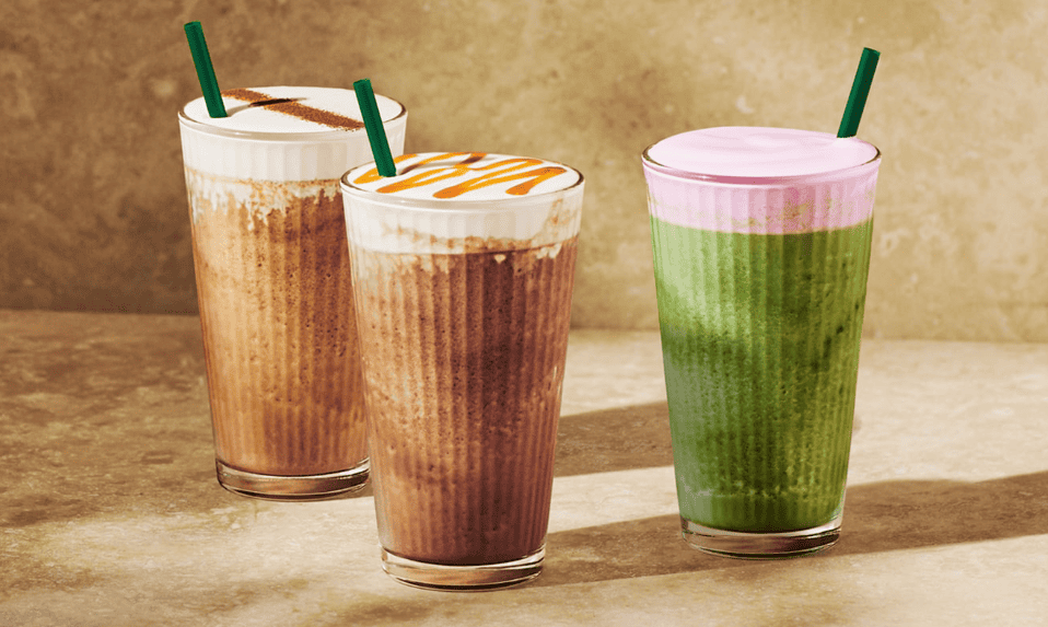 Starbucks Strato Frappuccino Blended Beverages