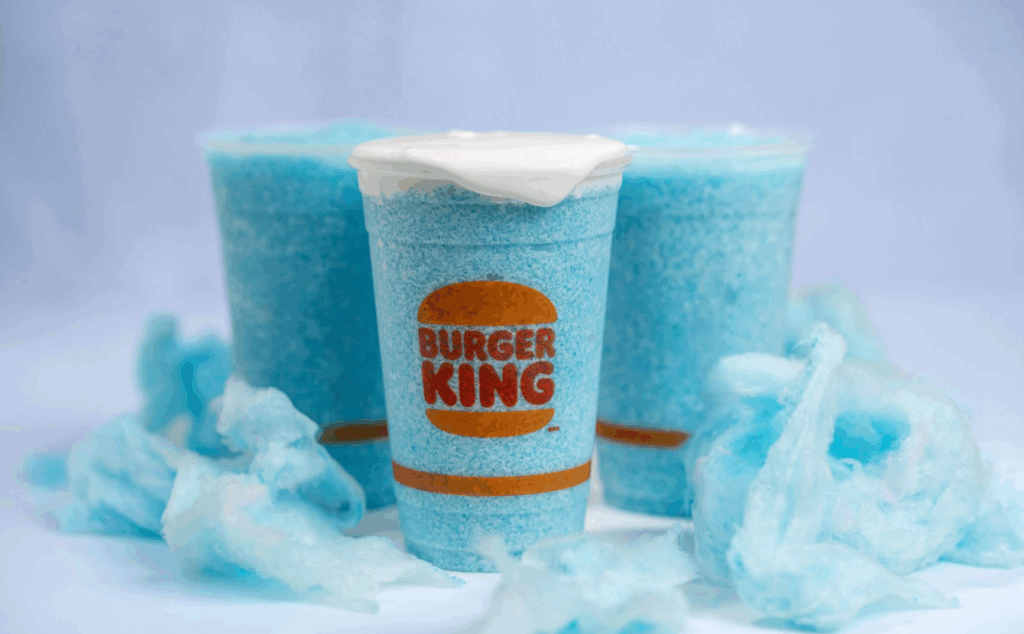 Burger King Frozen Cotton Candy Cloud