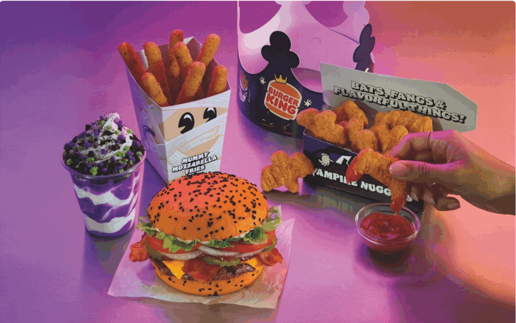 Burger King Halloween Monster Menu