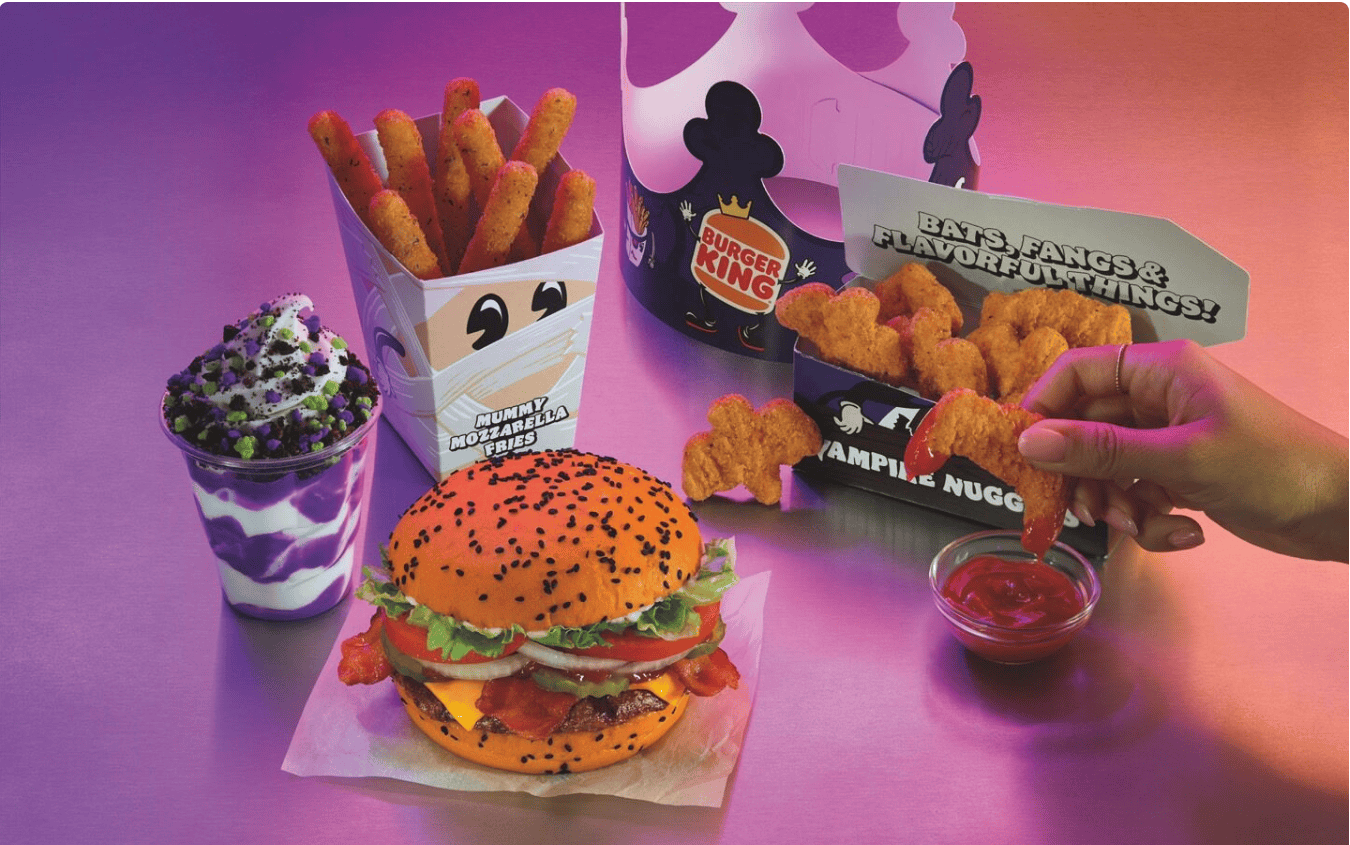 Burger King Halloween Monster Menu