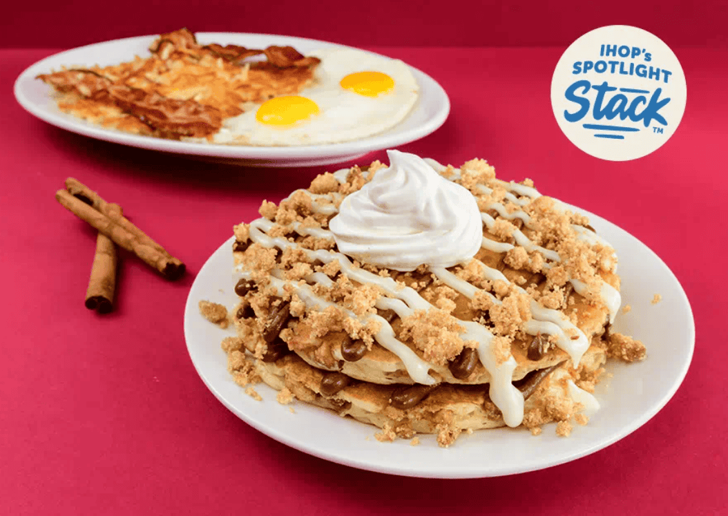 IHOP Coffee Cake Pancakes