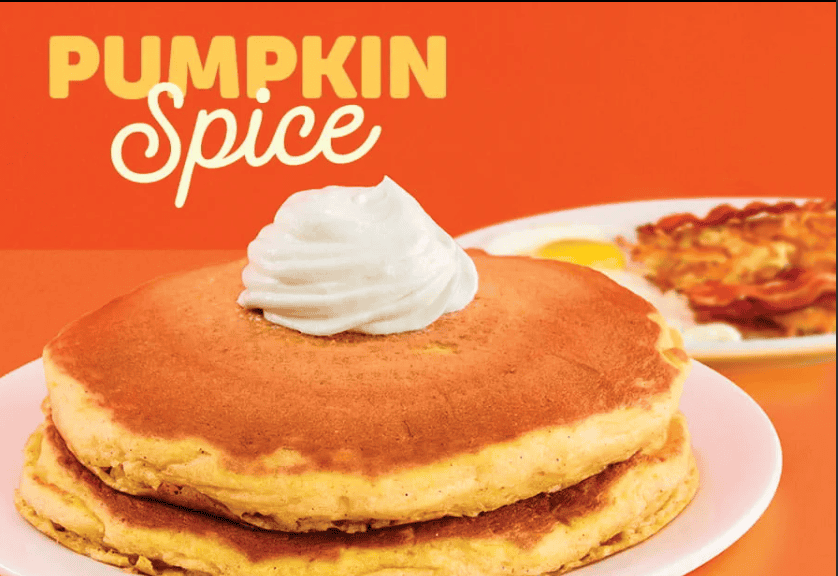 IHOP Pumpkin Spice Pancakes