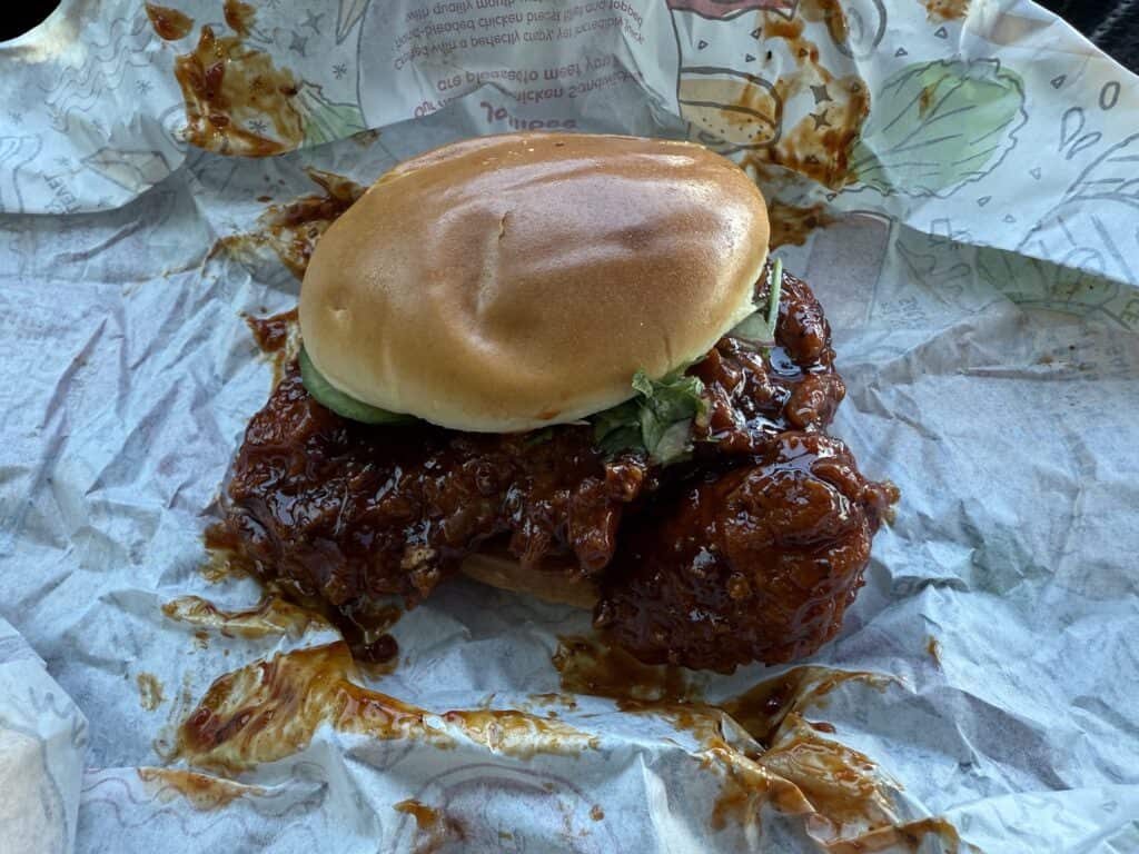 Jollibee x KATSEYE Fried Chicken Sandwich