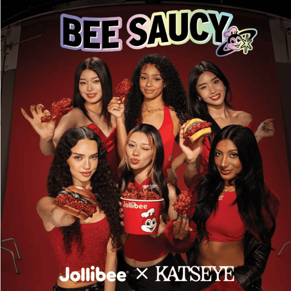 Jollibee KATSEYE Collaboration Group Image