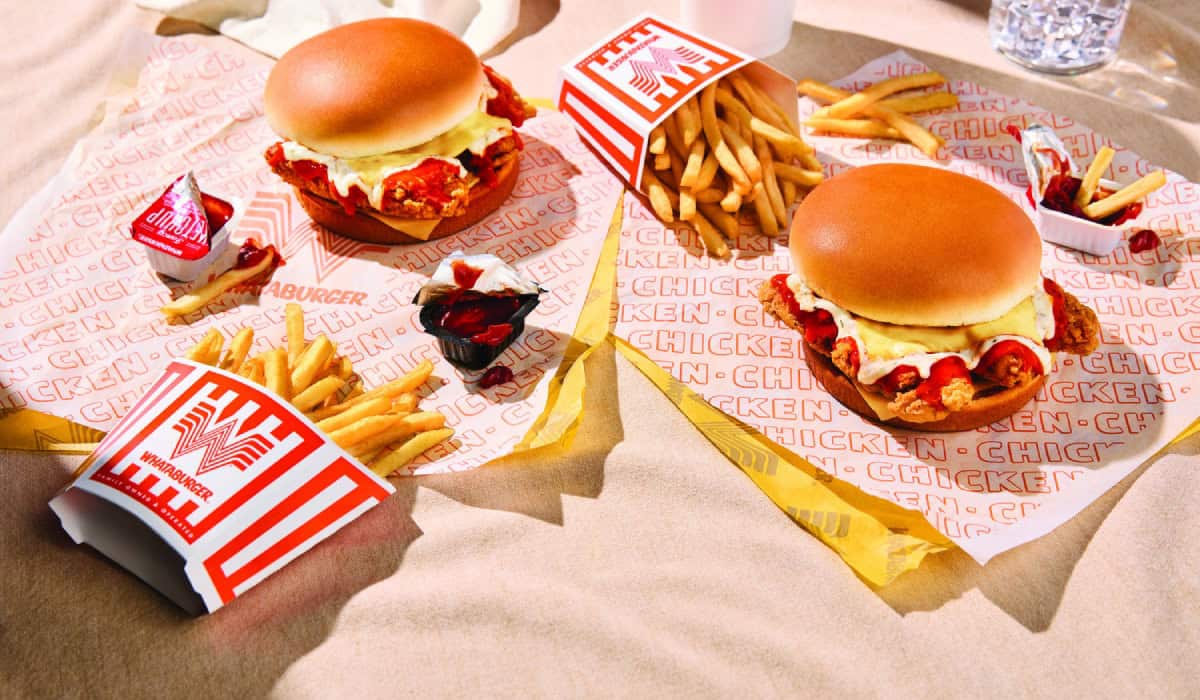 Whataburger Buffalo Ranch Chicken Strip Sandwich